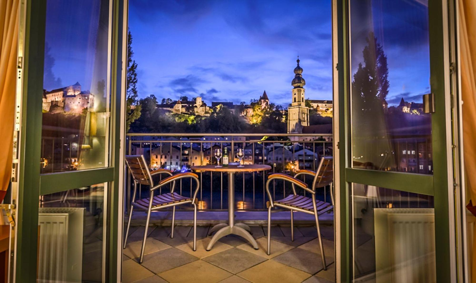 Hotel Burgblick Hochburg-Ach Eksteriør billede